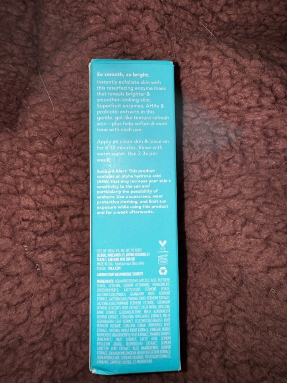 Tula Skincare Resurfacing & Brightening Mask